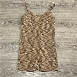 Target Brown Knit Jumpsuit